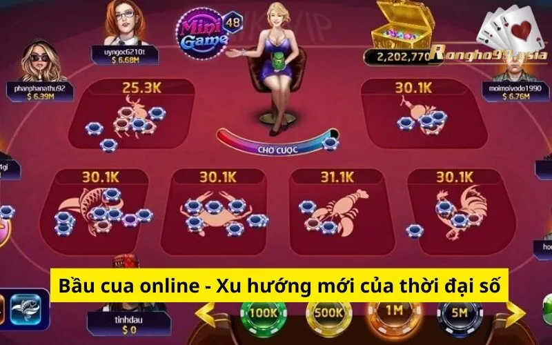 Bầu cua online - Xu hướng mới của thời đại số