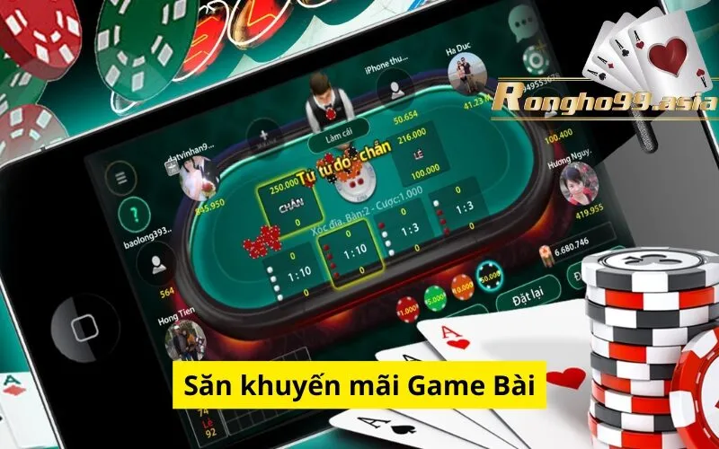 Săn khuyến mãi Game Bài